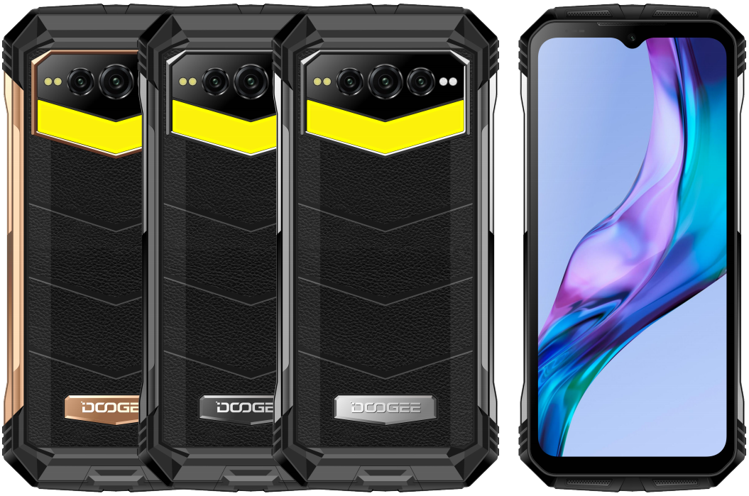 DOOGEE S100 Pro Rugged Phone 20GB+256GB 108MP Camera Night Vision 22000mAh  6.58'' Android12 Helio G99 Camping Light 4G Cellphone